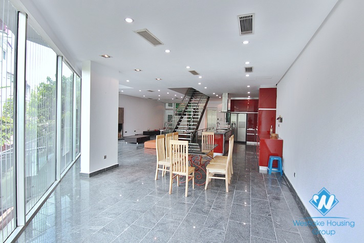Unique roof-top swimming pool house for rent in Tay Ho, Hanoi 